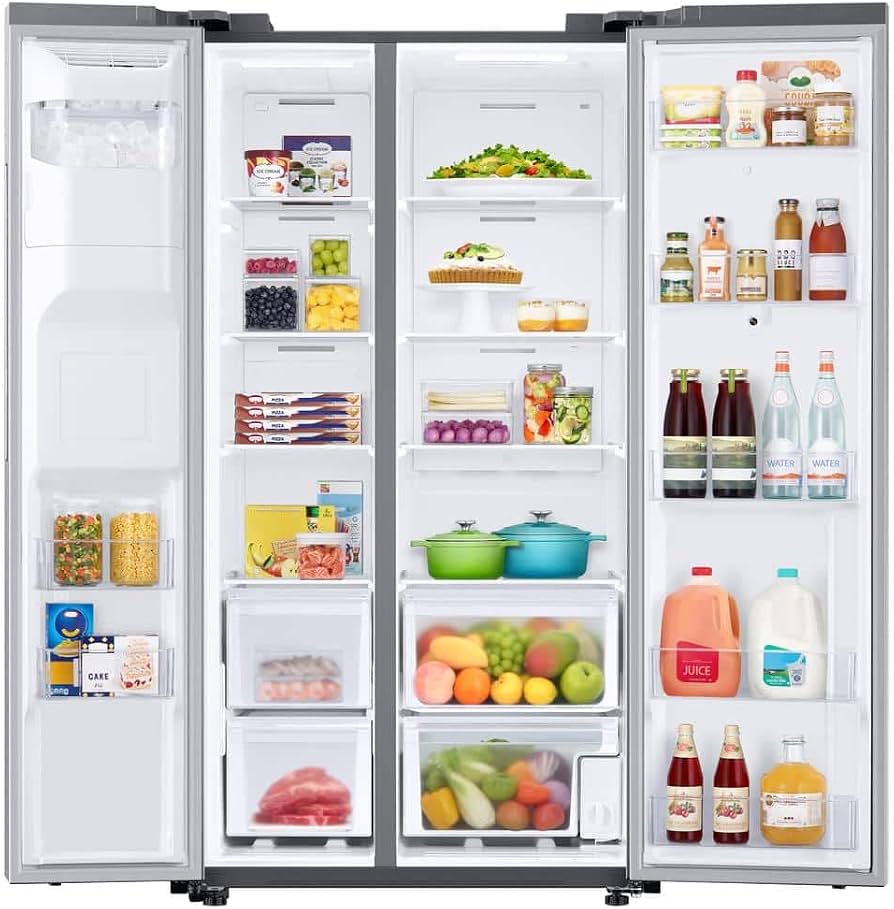 REFRIGERADORA SAMSUNG Side by Side Family Hub RS22A5561S9/ED 609L