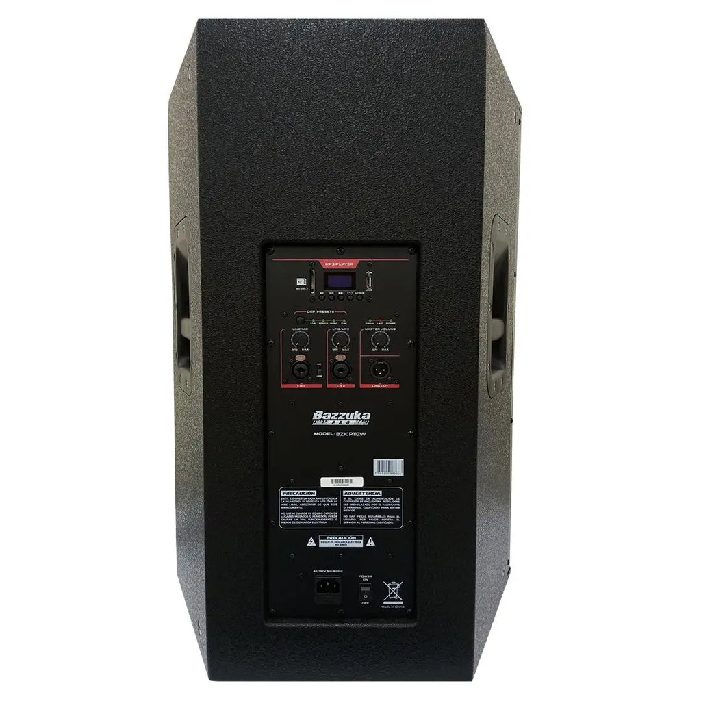 PARLANTE PROFESIONAL BAZZUKA P112W 500 Watts RMS