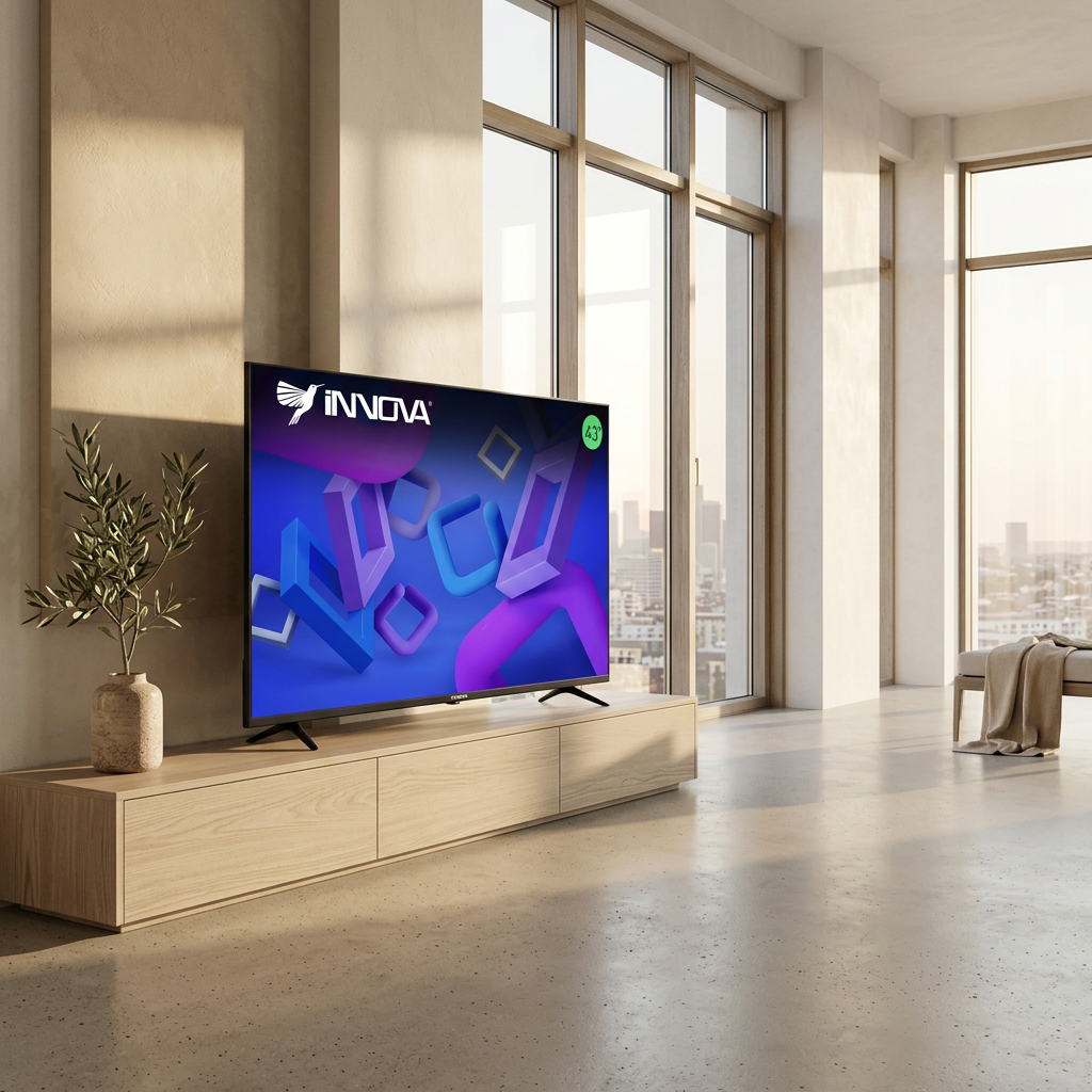 TV INNOVA QLED 43” QLED SISTEMA GOOGLE TV BLUETOOTH - SLIM