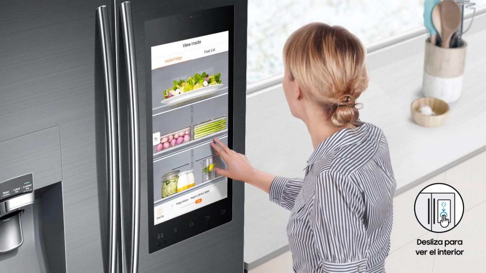 REFRIGERADORA SAMSUNG Side by Side Family Hub RS22A5561S9/ED 609L