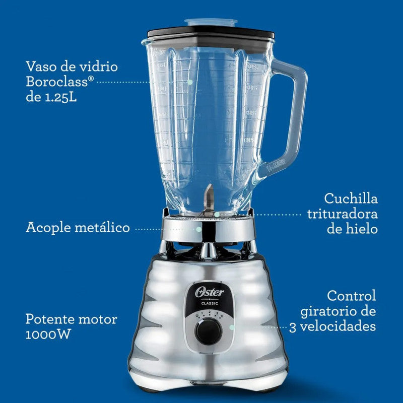 LICUADORA OSTER CLASICA 3V 700WTS BLST4655-013